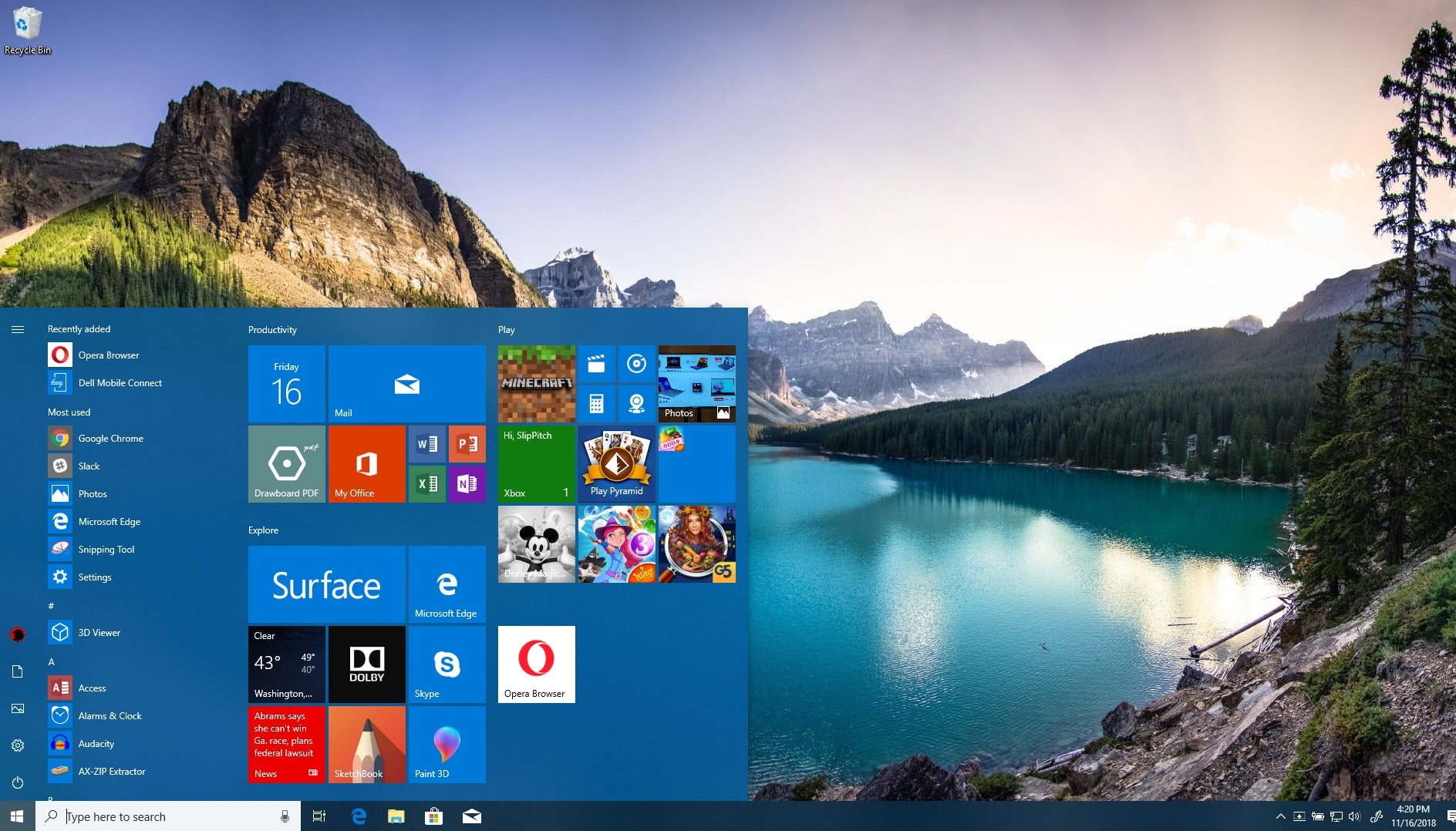 Detail Gambar Desktop Windows 10 Nomer 2