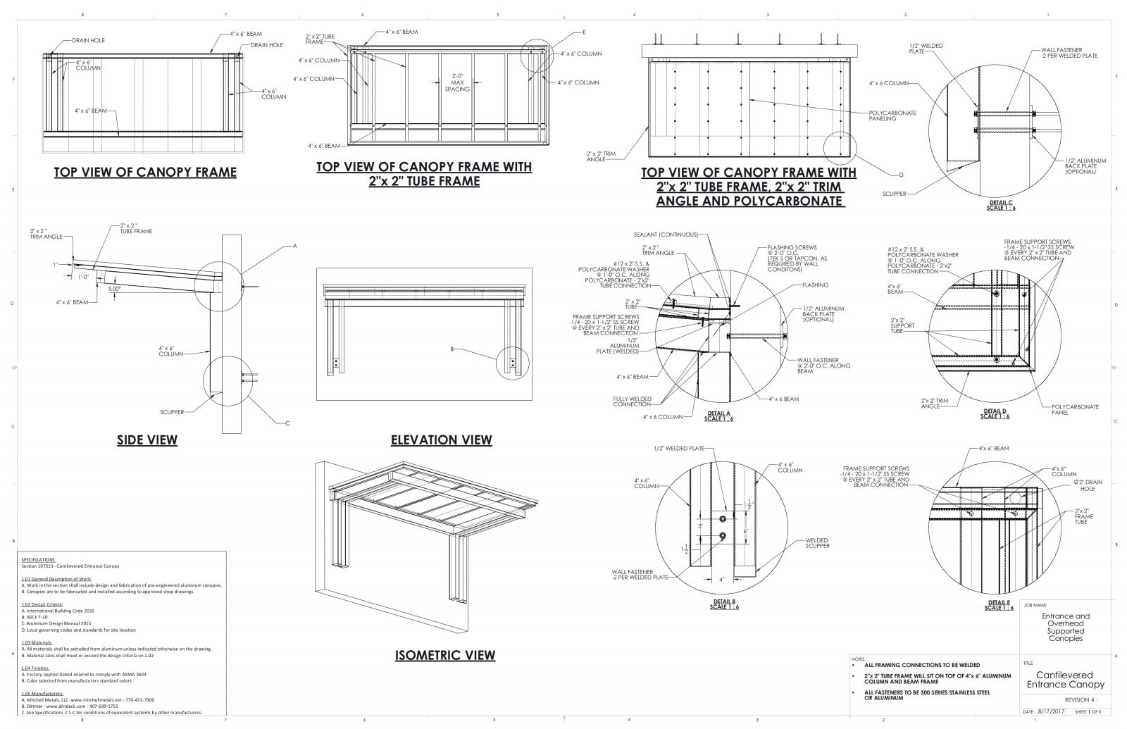 Detail Gambar Detail Acp Dwg Nomer 10