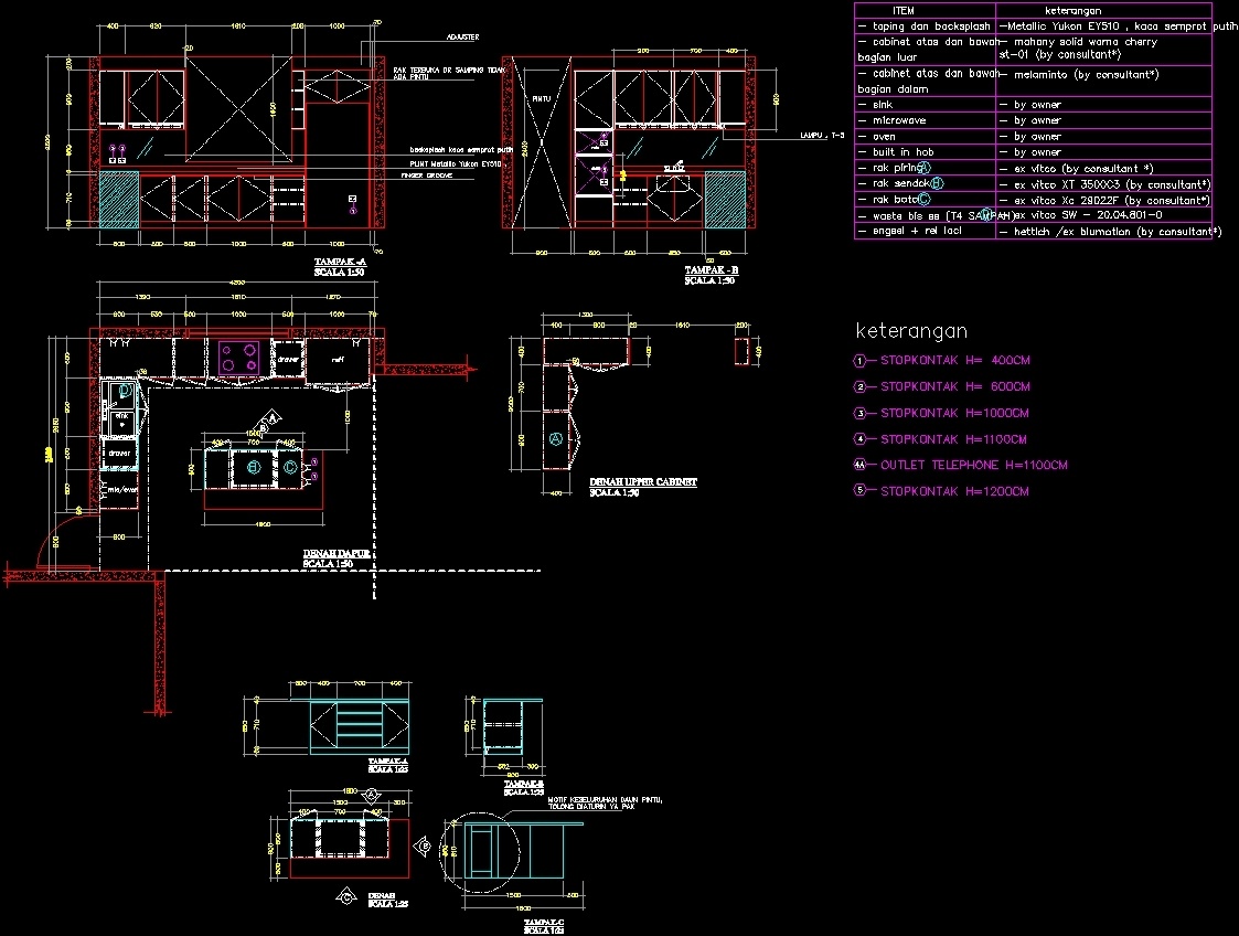 Detail Gambar Detail Autocad Outlet Stop Kontak Nomer 8