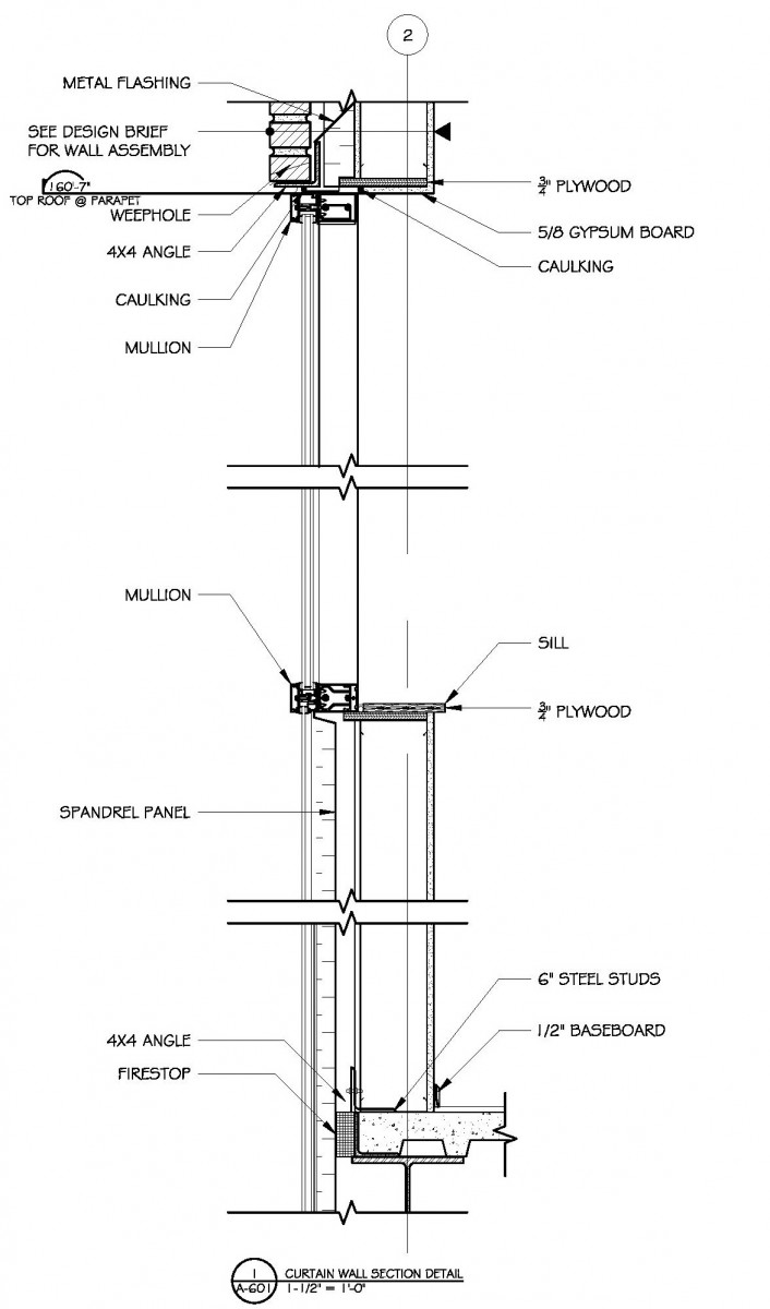 Detail Gambar Detail Curtain Wall Nomer 25