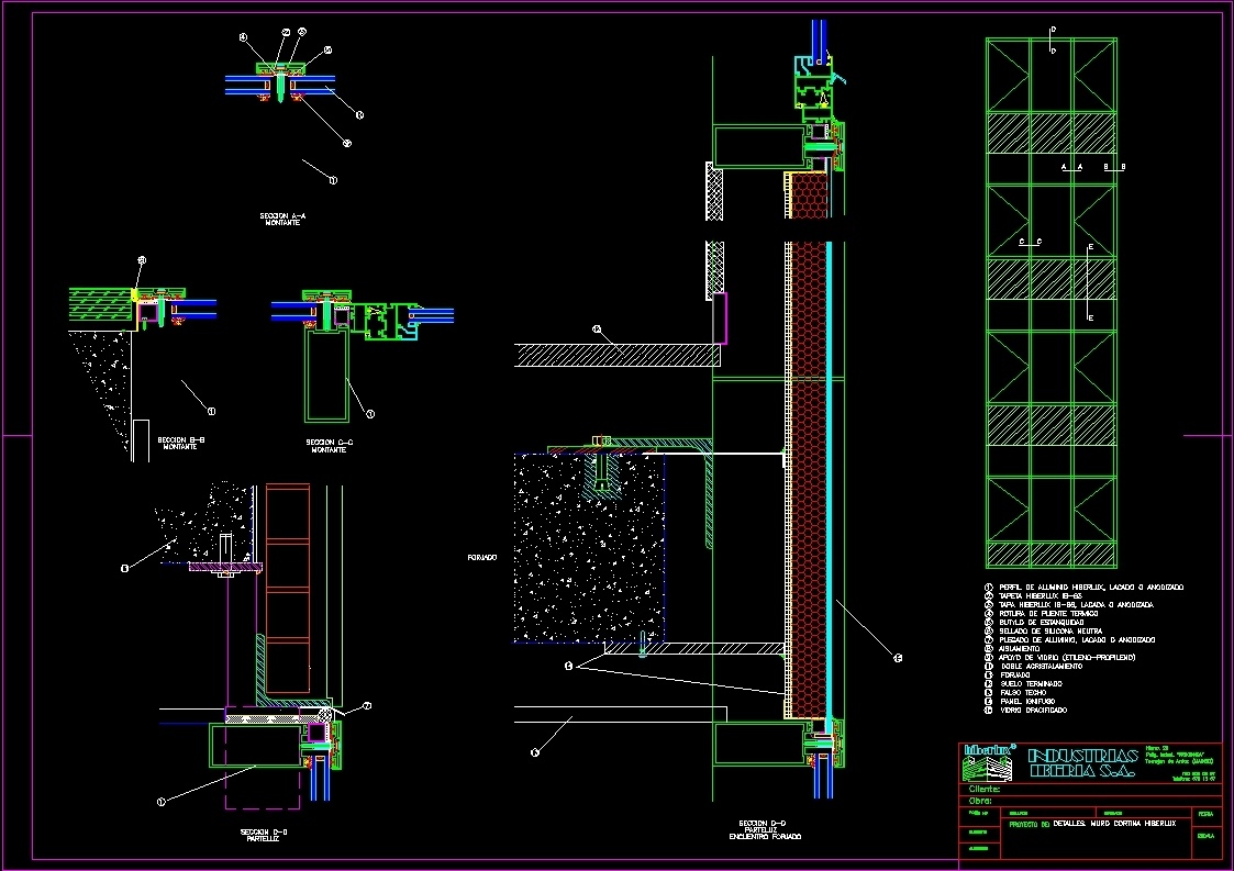 Detail Gambar Detail Curtain Wall Nomer 34