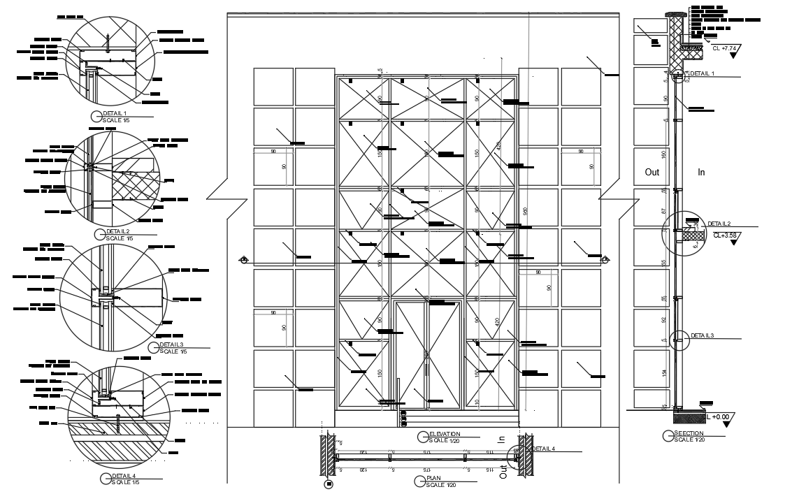 Detail Gambar Detail Curtain Wall Nomer 37