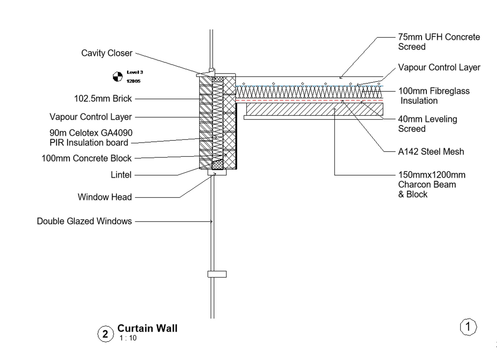 Detail Gambar Detail Curtain Wall Nomer 6