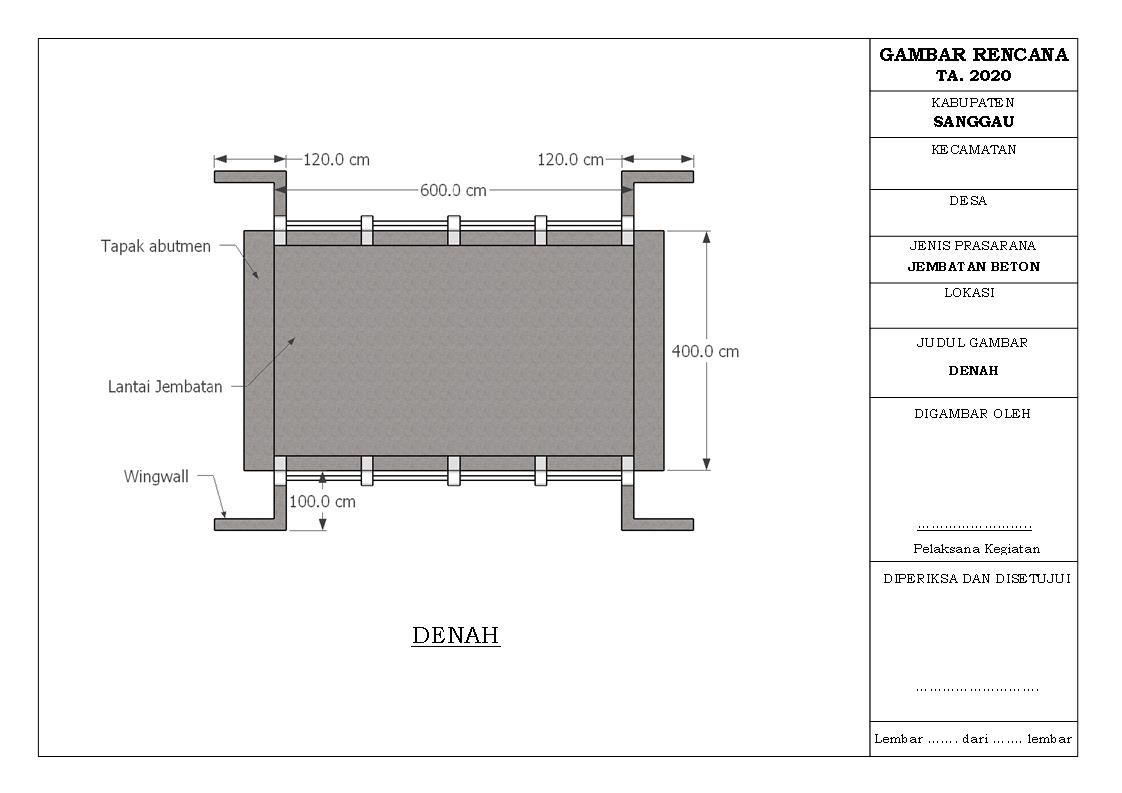 Detail Gambar Detail Jembatan Beton Sederhana Nomer 16