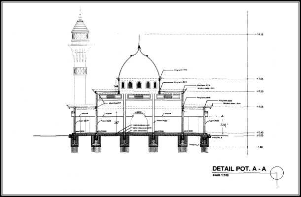 Detail Gambar Detail Kubah Masjid Nomer 20