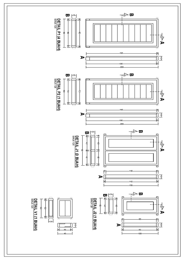 Detail Gambar Detail Kusen Nomer 16