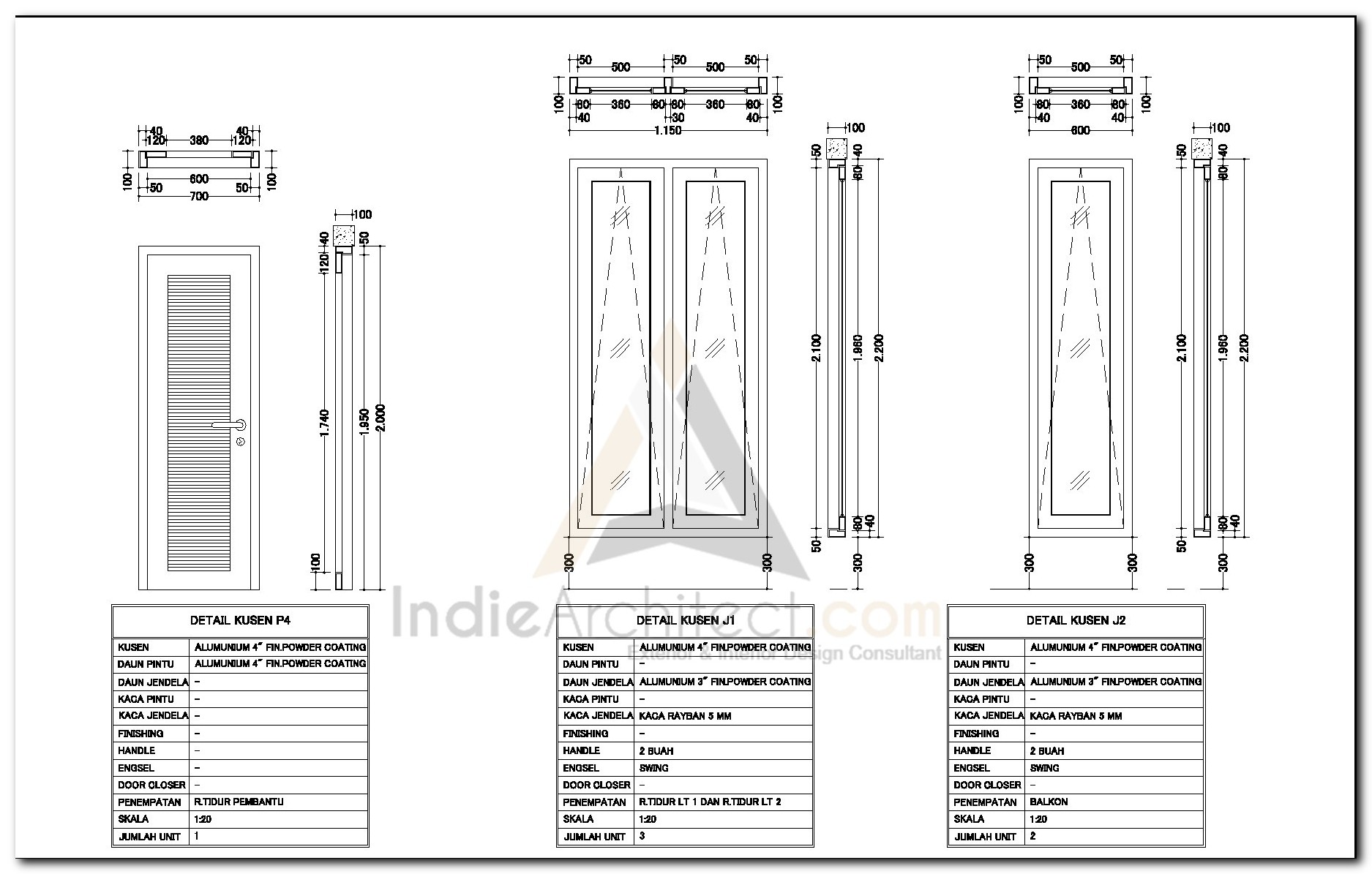 Detail Gambar Detail Kusen Nomer 4