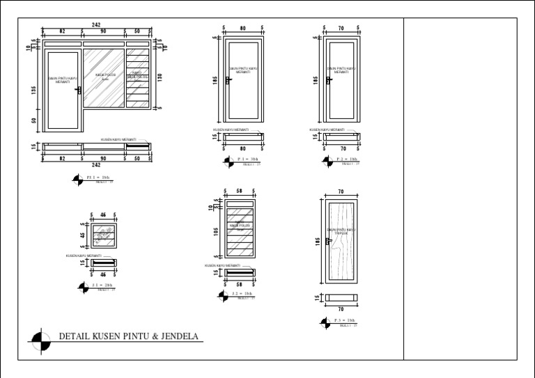 Detail Gambar Detail Kusen Nomer 7