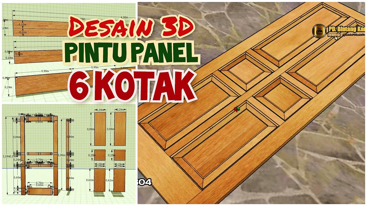 Detail Gambar Detail Pintu Panel Nomer 28