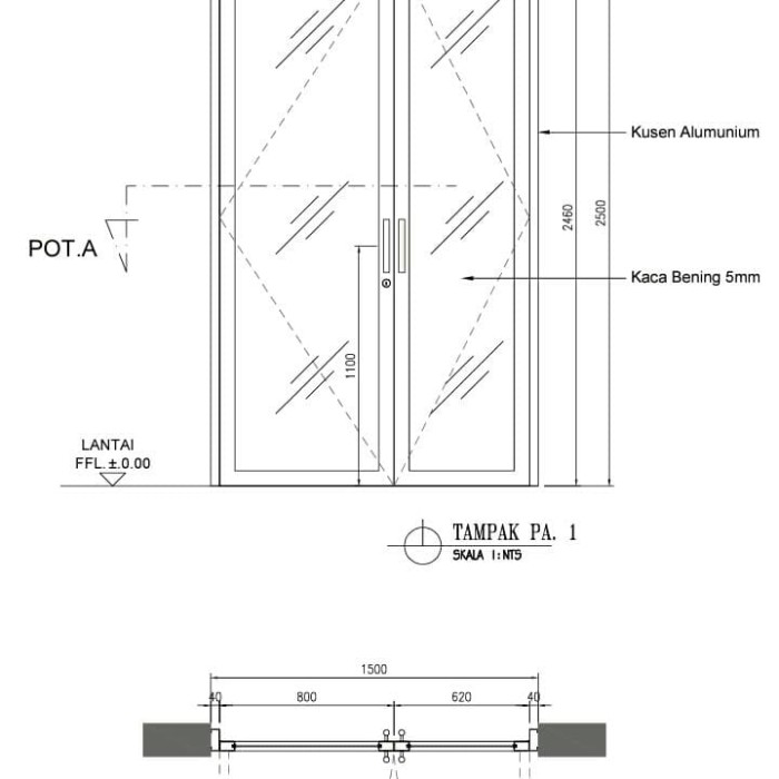 Detail Gambar Detail Pintu Panel Nomer 40