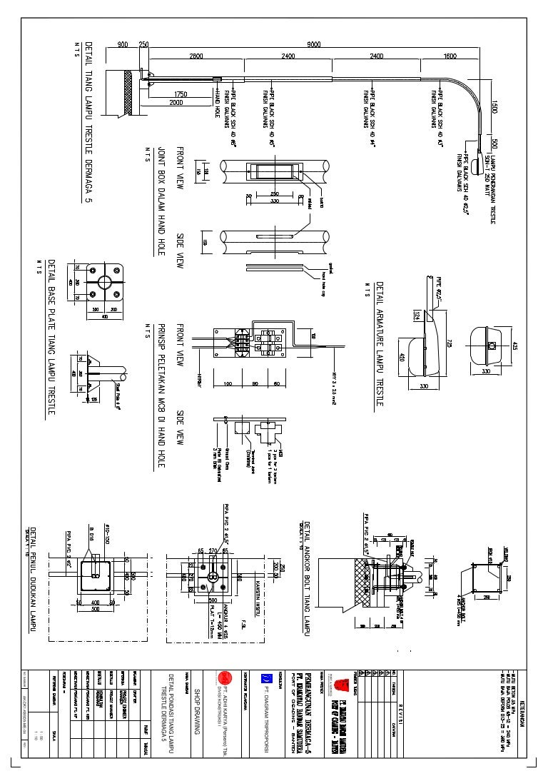 Gambar Detail Pju - KibrisPDR