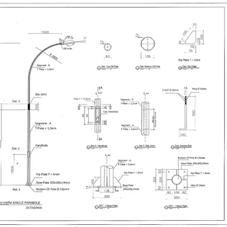 Detail Gambar Detail Pju Nomer 24