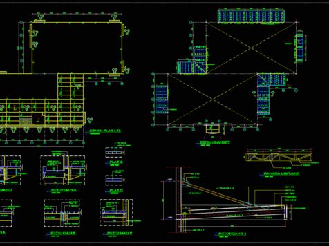 Gambar Detail Plat Lantai Dwg - KibrisPDR