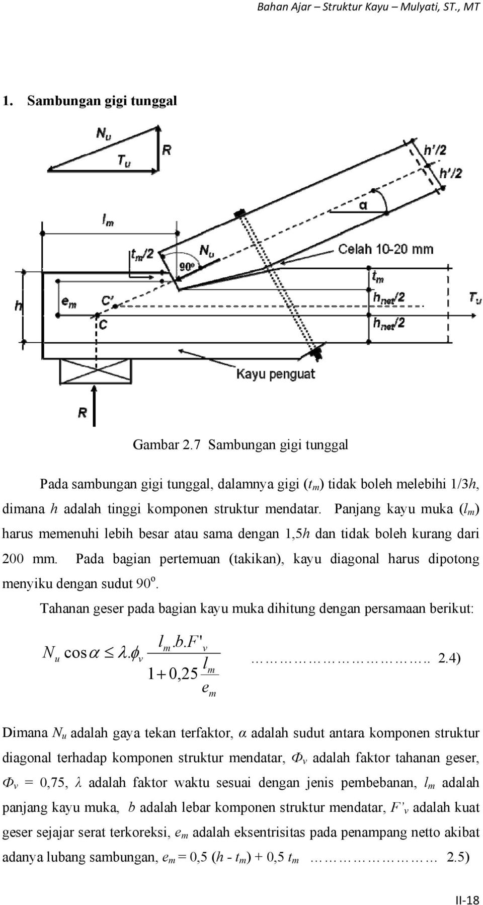 Detail Gambar Detail Sambungan Tunggal Nomer 12