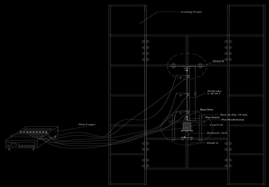 Detail Gambar Detail Sambungan Tunggal Nomer 31