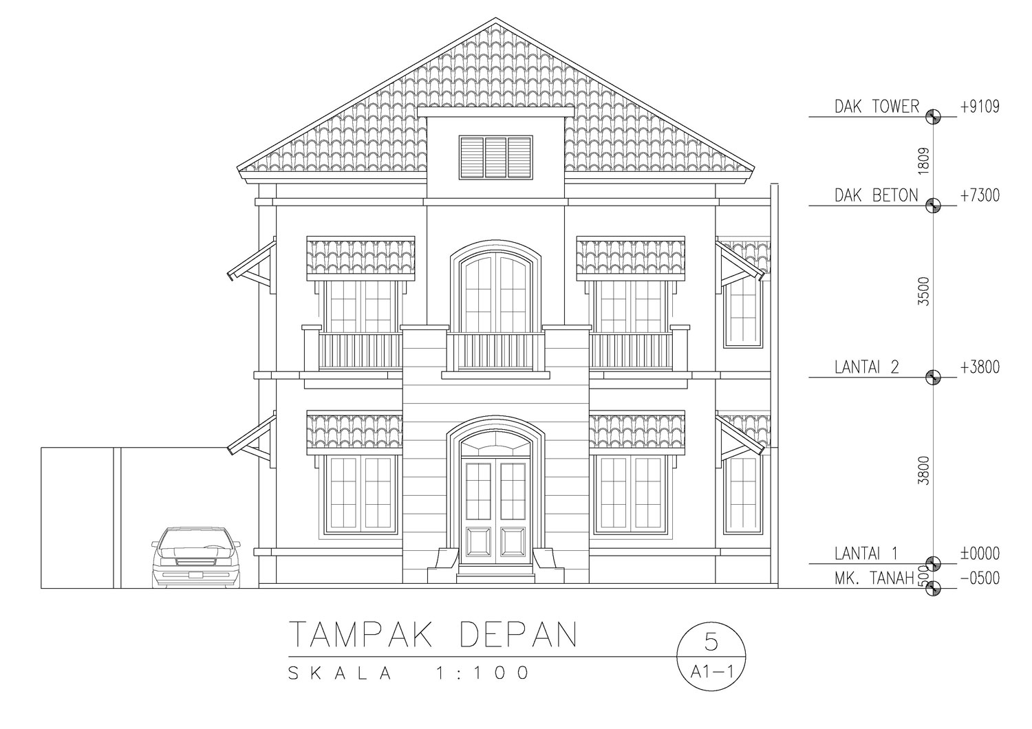 Gambar Detail Tampak Gedung - KibrisPDR