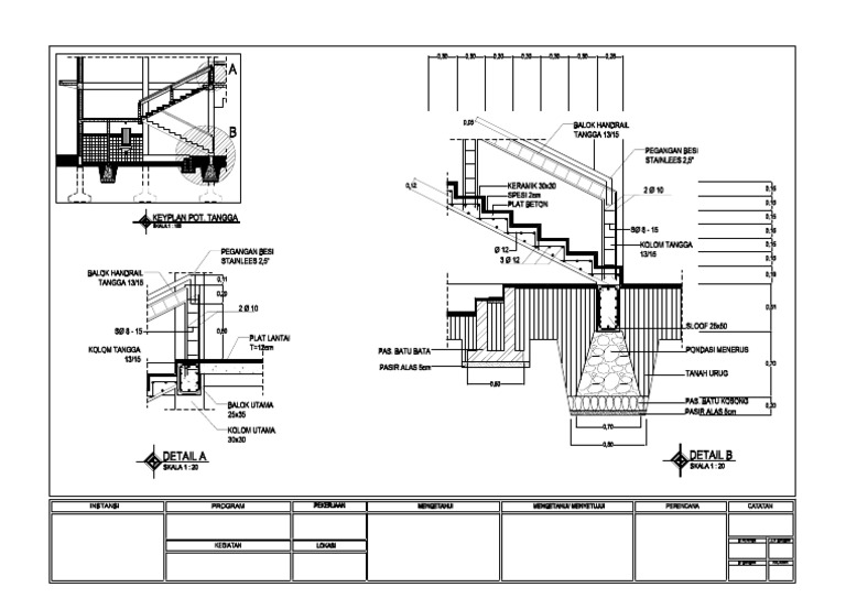 Detail Gambar Detail Tangga Nomer 3