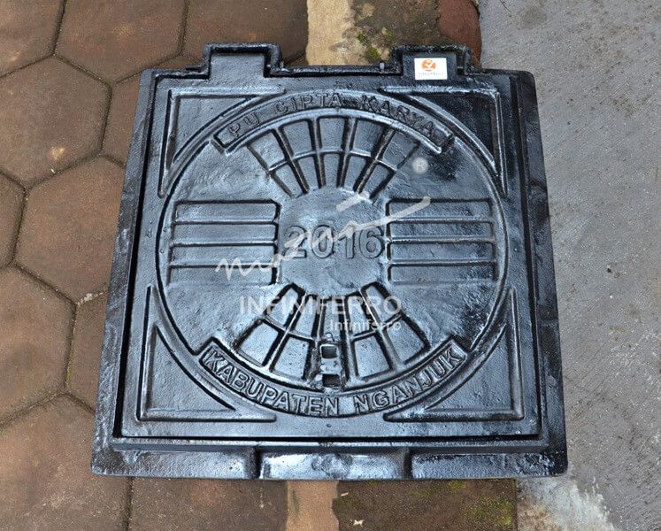 Detail Gambar Detail Tutup Manhole Dari Baja Nomer 11