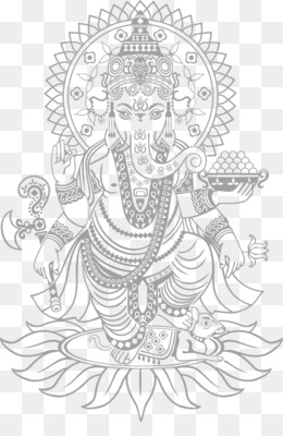 Detail Gambar Dewa Ganesha Sketsa Nomer 13