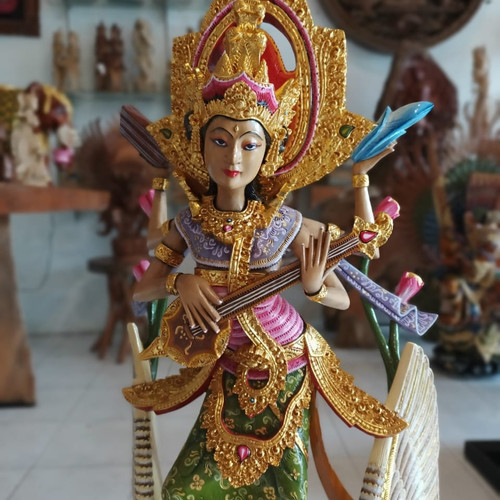 Detail Gambar Dewi Saraswati Bali Nomer 10