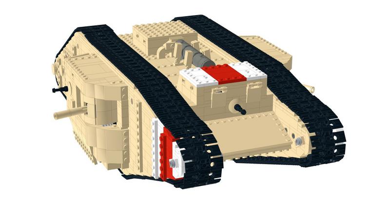 Detail Lego Mindstorms Panzer Nomer 10
