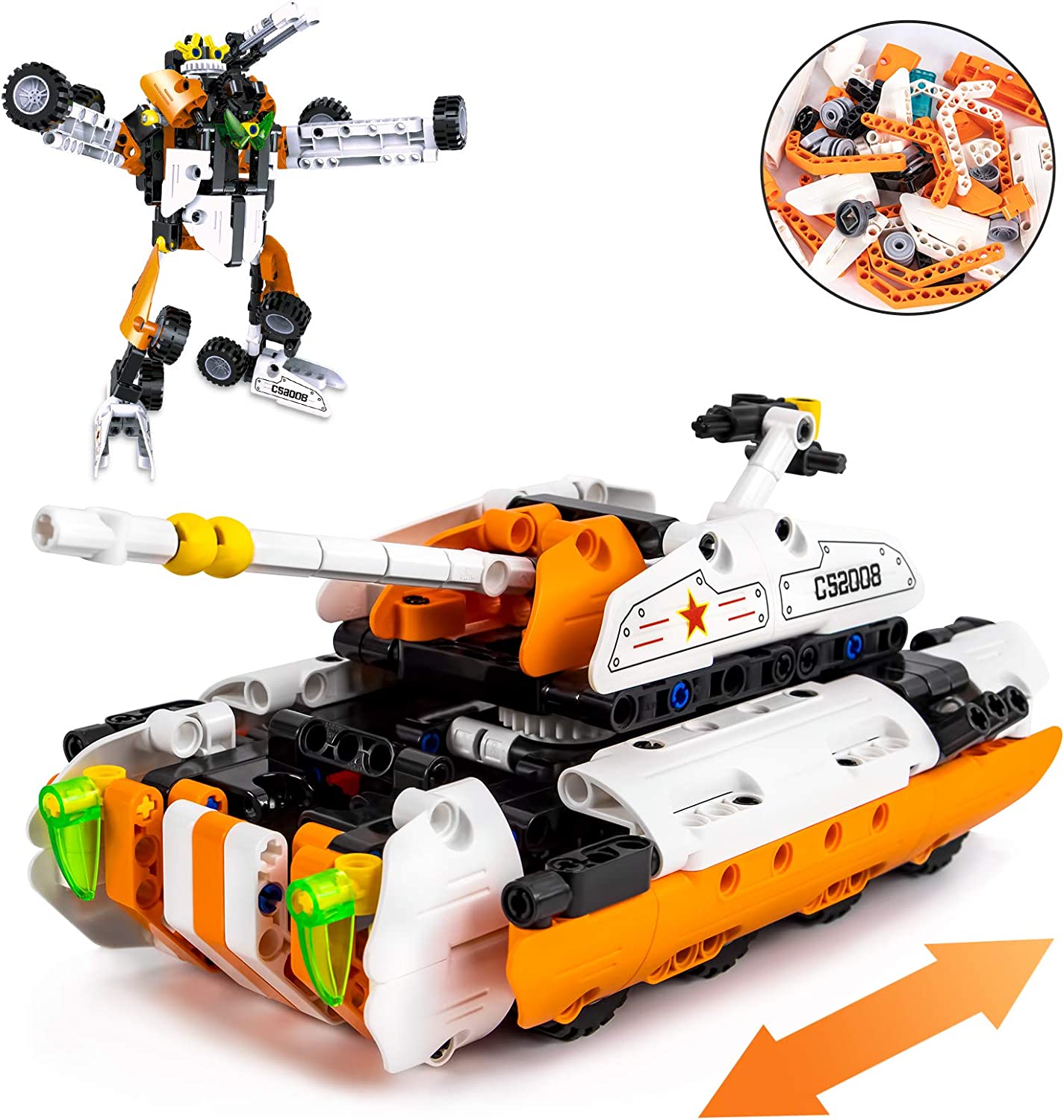 Detail Lego Mindstorms Panzer Nomer 9