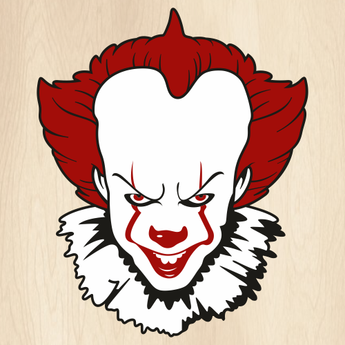 Detail Pennywise Vector Nomer 2