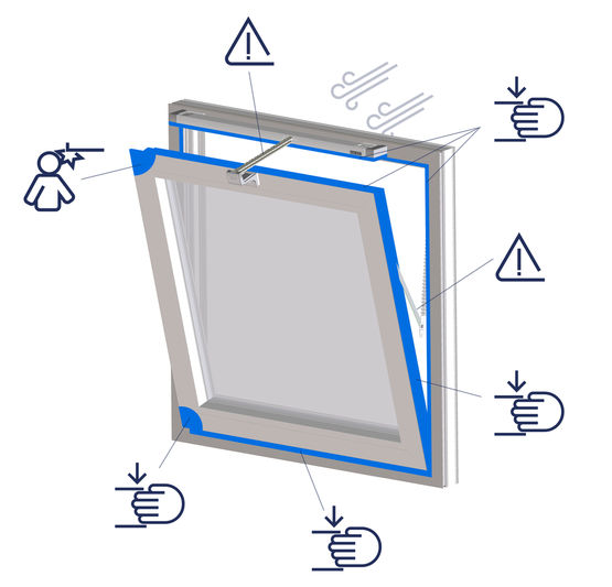 Detail Technische Zeichnung Fenster Nomer 12