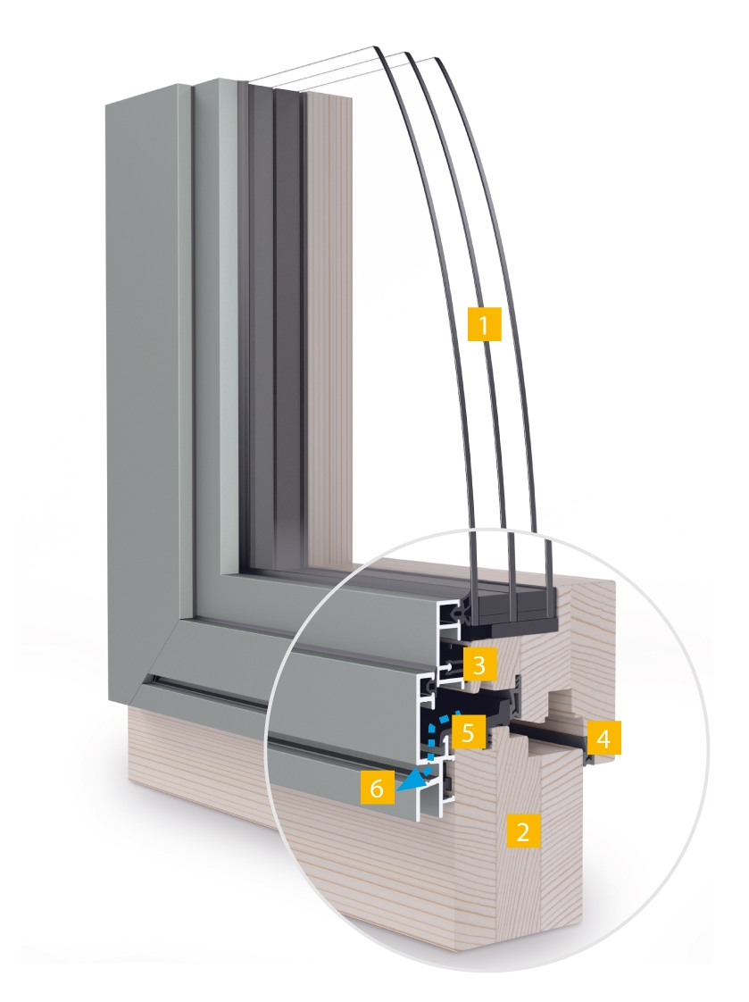 Detail Technische Zeichnung Fenster Nomer 15