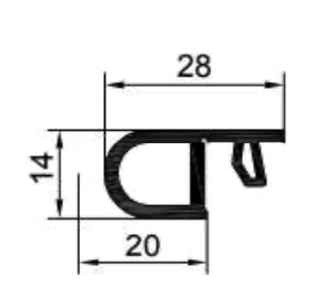 Detail Technische Zeichnung Fenster Nomer 16