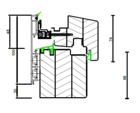 Detail Technische Zeichnung Fenster Nomer 6