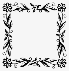 Detail Black Frame Transparent Nomer 9