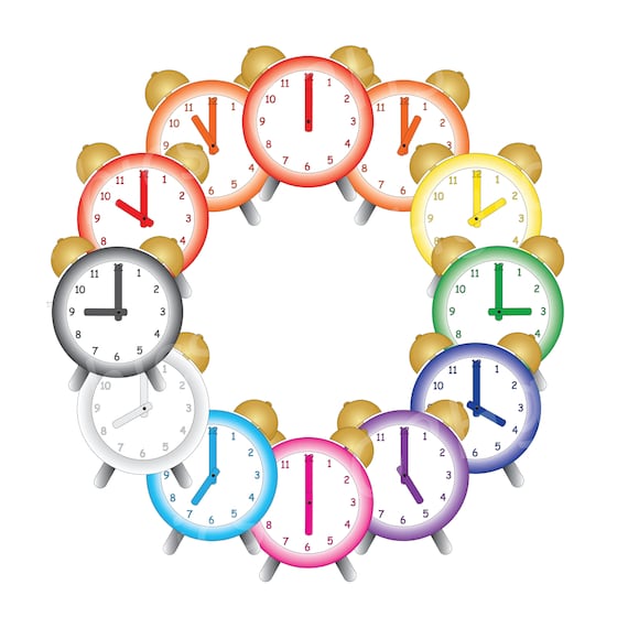 Detail Clipart Wecker Nomer 10