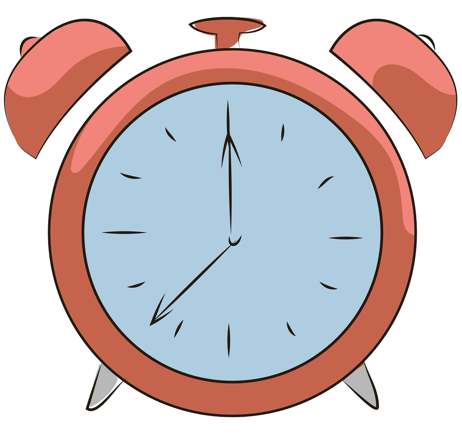 Detail Clipart Wecker Nomer 4