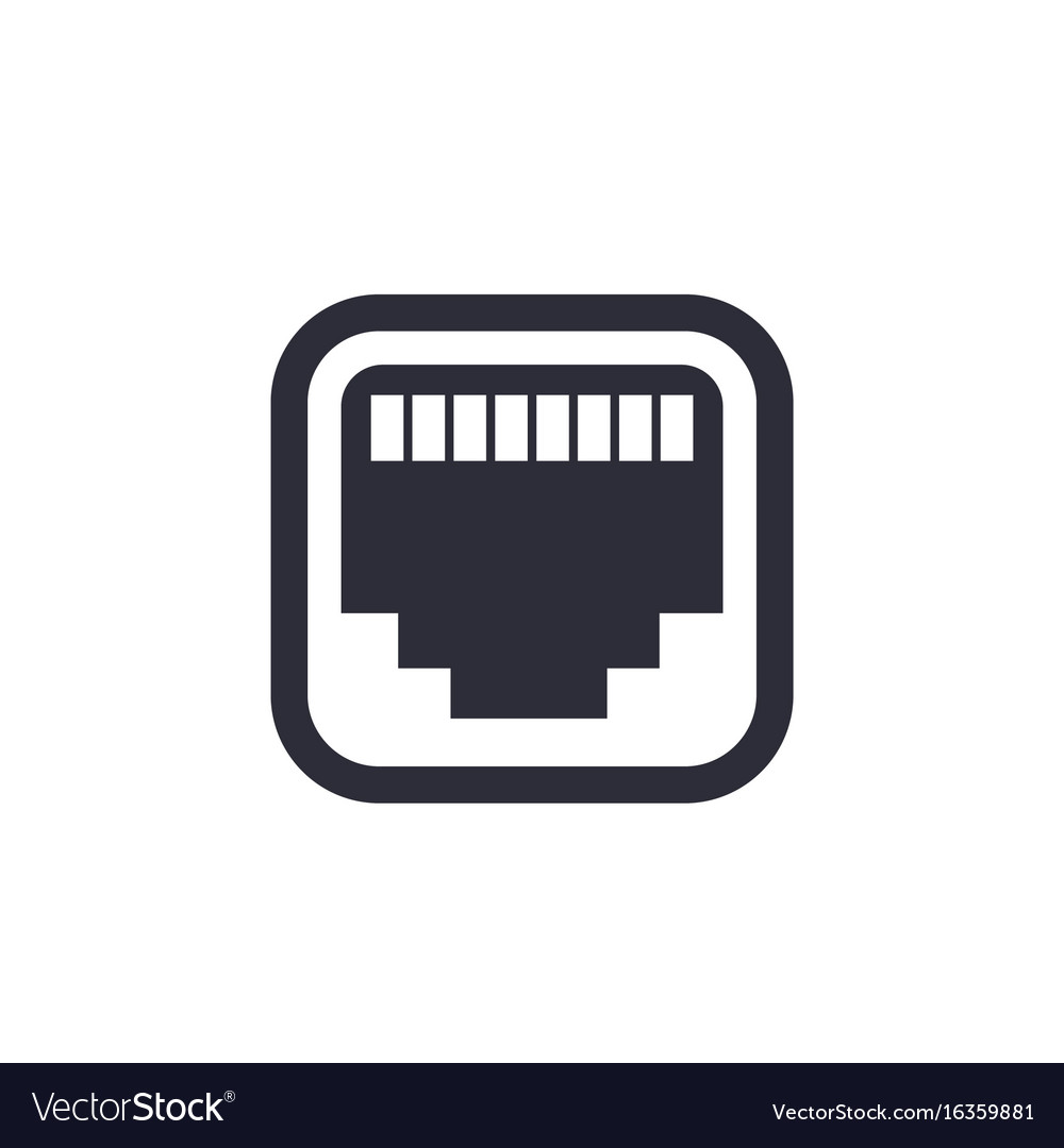 Detail Ethernet Icon Nomer 2