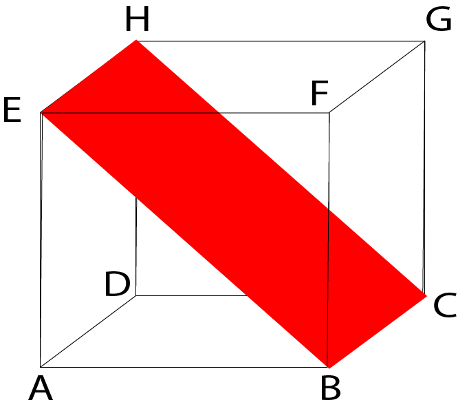 Detail Gambar Diagonal Sisi Kubus Nomer 42
