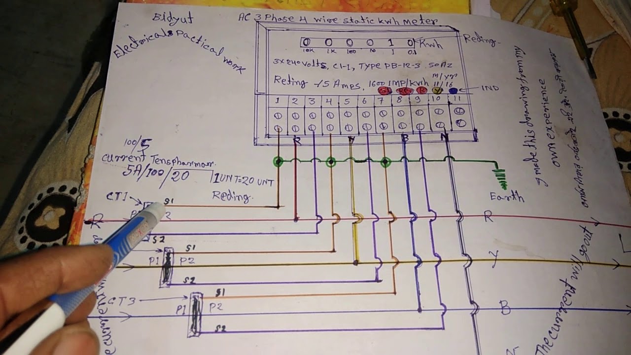 Detail Gambar Diagram Kwh 3 Fasa Nomer 6