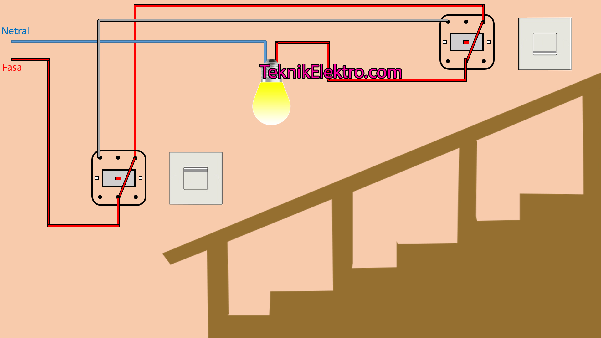 Detail Gambar Diagram Saklar Tukar Nomer 9