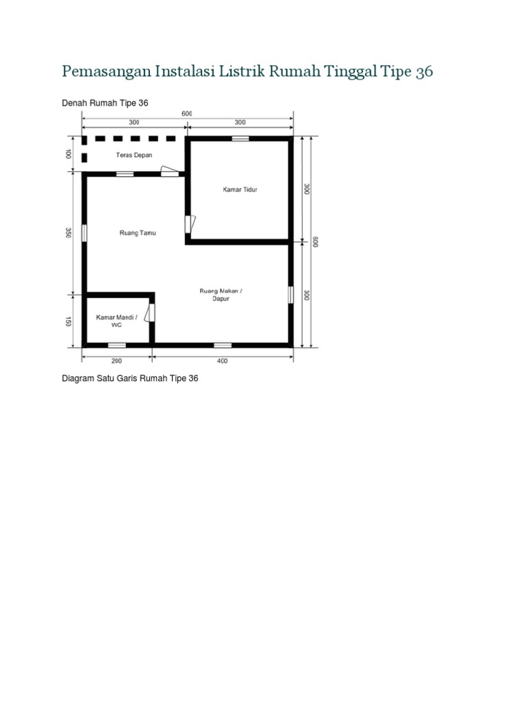 Detail Gambar Diagram Satu Garis Instalasi Listrik Nomer 27