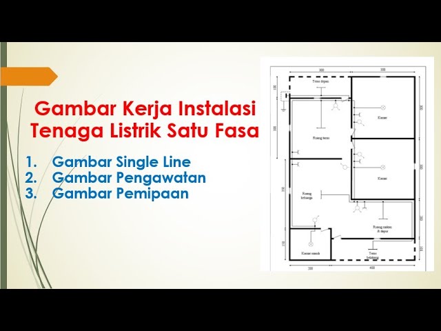 Detail Gambar Diagram Satu Garis Instalasi Listrik Nomer 35