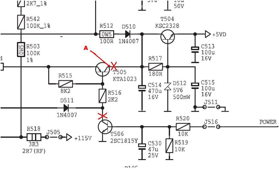 Detail Gambar Diagram Sekema Tv Polytron Slim21 Inchi Bagian Horisontal Nomer 15