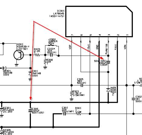 Detail Gambar Diagram Sekema Tv Polytron Slim21 Inchi Bagian Horisontal Nomer 35