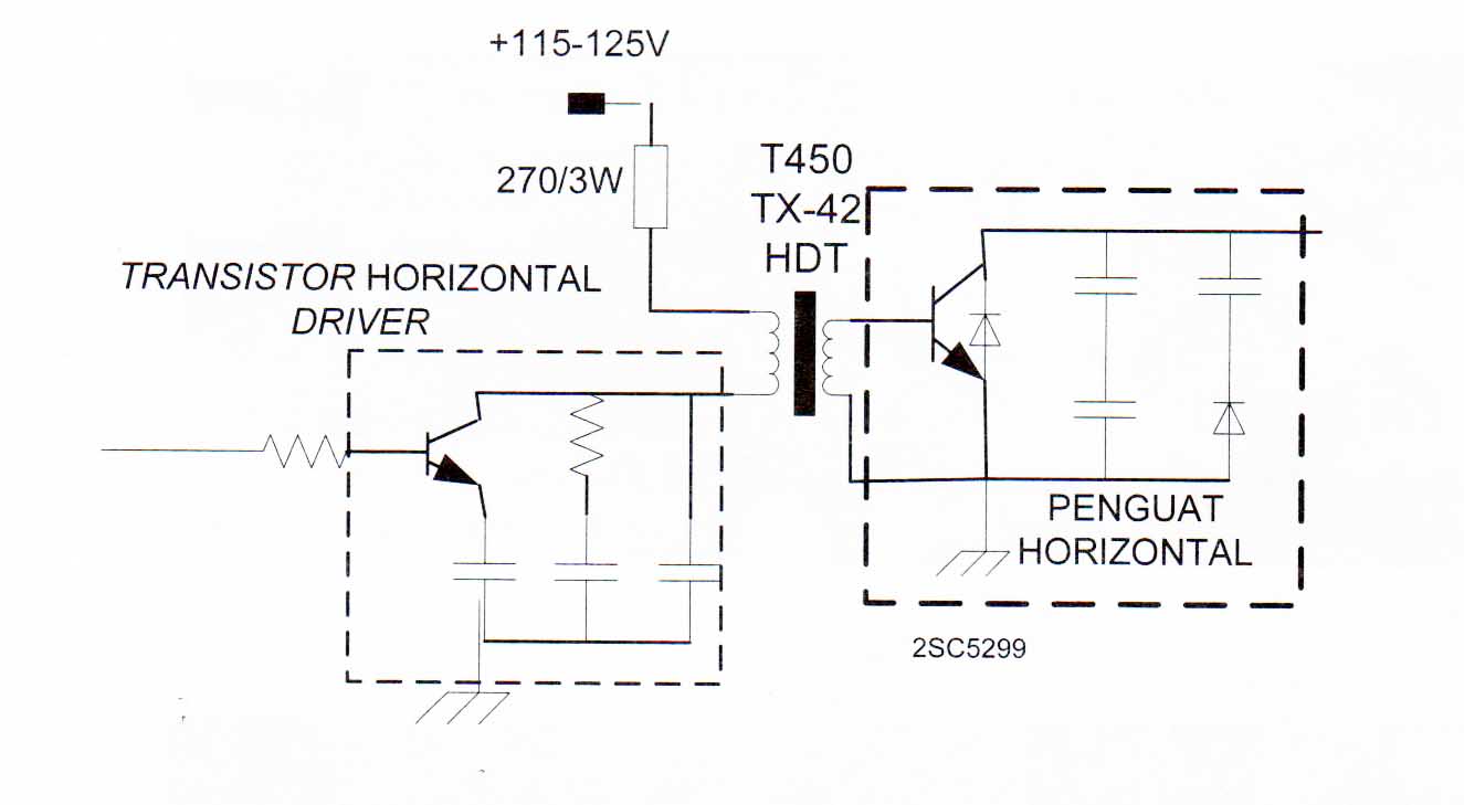 Detail Gambar Diagram Sekema Tv Polytron Slim21 Inchi Bagian Horisontal Nomer 39