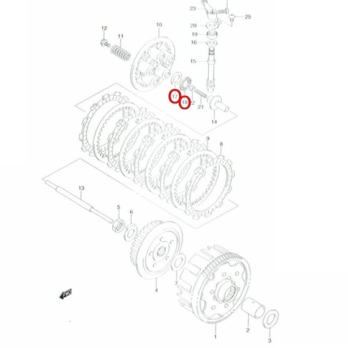 Detail Gambar Diagram Suzuki Thunder 125 Nomer 19