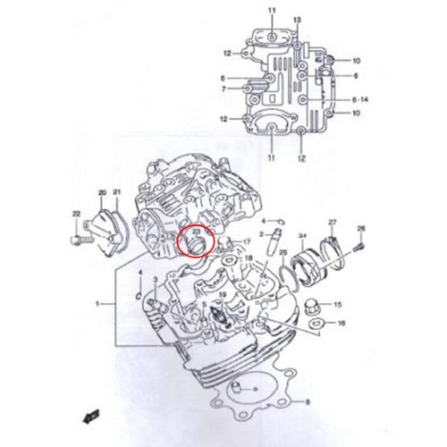 Detail Gambar Diagram Suzuki Thunder 125 Nomer 23