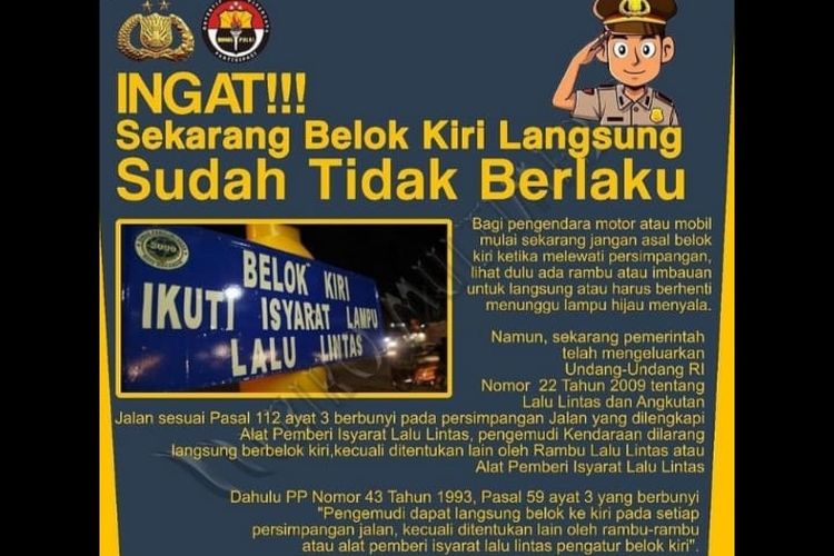 Detail Gambar Dilarang Belok Kiri Nomer 34