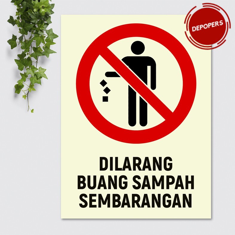 Detail Gambar Dilarang Buang Sampah Nomer 11