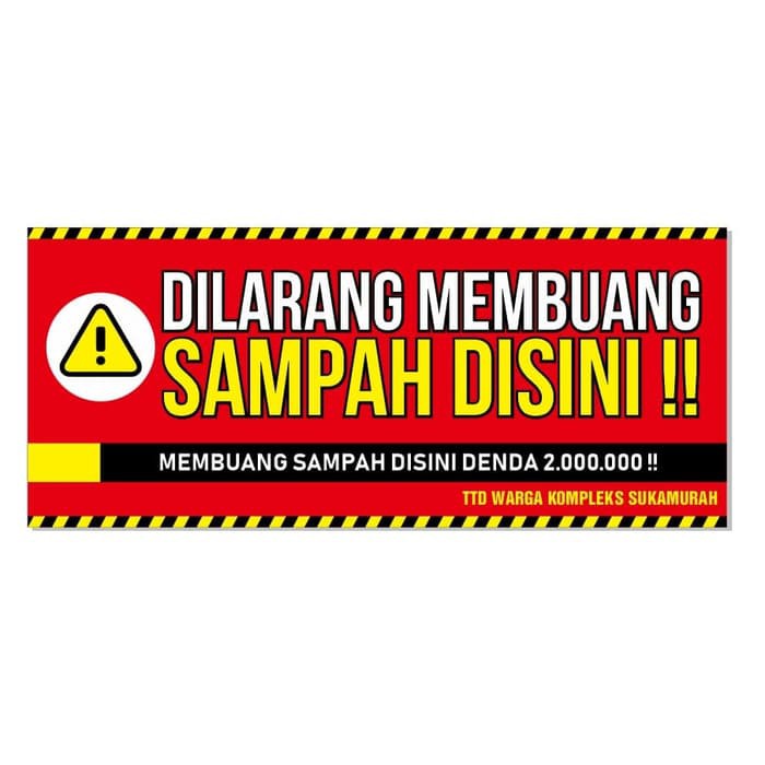 Detail Gambar Dilarang Buang Sampah Disini Nomer 14