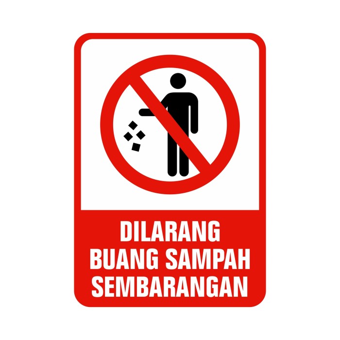 Gambar Dilarang Buang Sampah Sembarangan - KibrisPDR