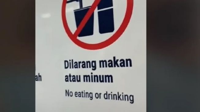 Detail Gambar Dilarang Makan Dan Minum Nomer 38